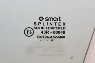 Türscheibe Seitenscheibe Scheibe vorne links Smart Forfour 454 Bj.04 - Bild 3