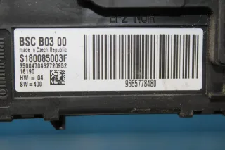 Steuergerät ECU Modul BSC 9665778480 Peugeot 207 Bj.07 - Bild 3