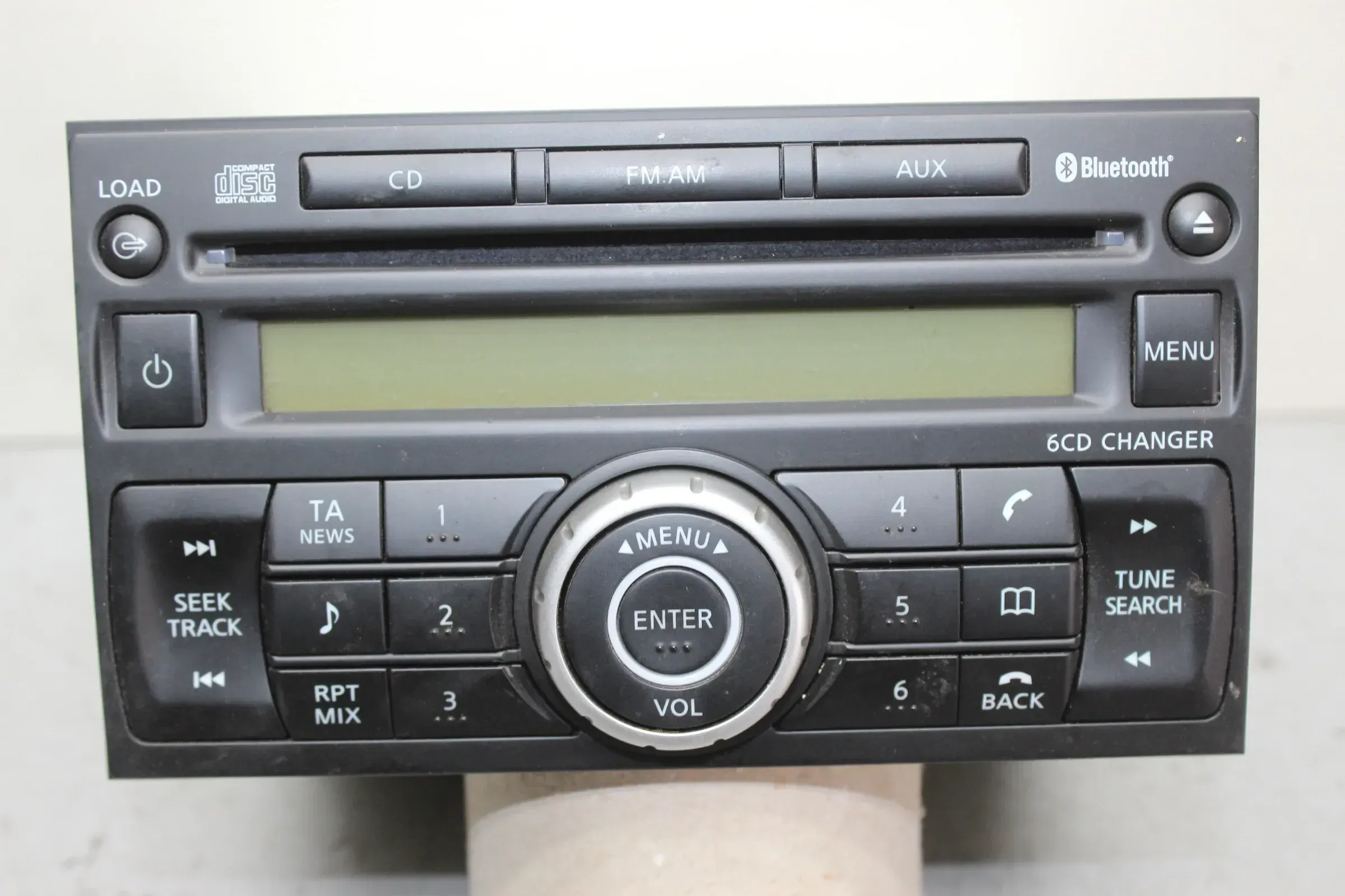 6CD Changer Autoradio Radio Bluetooth CD Player 28185JG41B Nissan X-Trail T31 - Bild 1