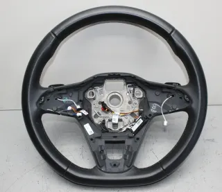 VW Golf 8 VIII Leder Lenkrad Schaltwippen 5H0419093 5H0959542G ohne Anbauteile - Bild 1