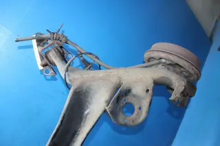 Hinterachse Achsträger Achse hinten Trommelbremse ABS Fiat Idea 350 Bj.07 - Bild 6