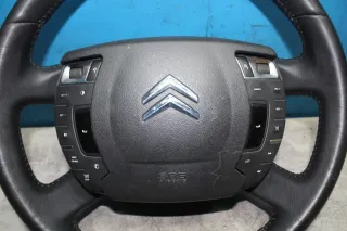 Multifunktion Leder Lenkrad 96829213ZD Modul 96877137ZD Citroen C5 III RW Bj.12 - Bild 2