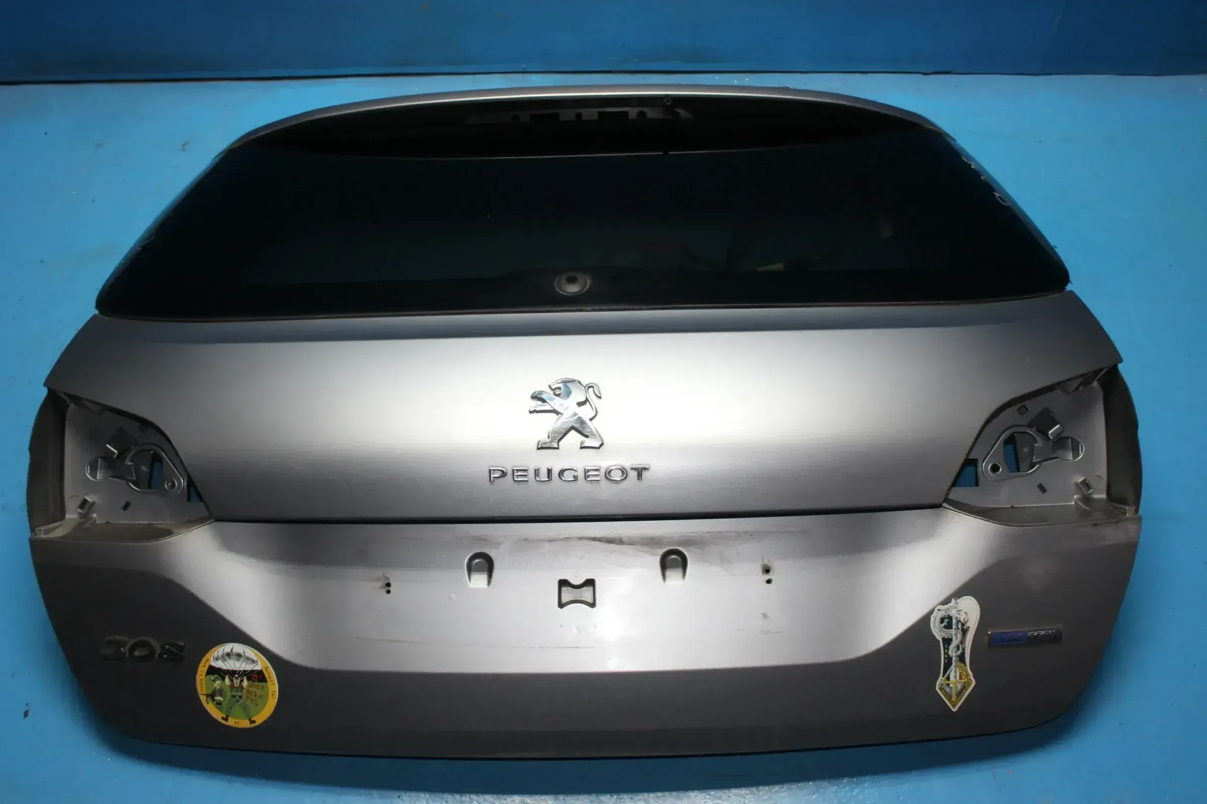 Heckklappe Kofferraumklappe Heckscheibe KCA Grau Artense Peugeot 308 II SW Bj.15 - Bild 1