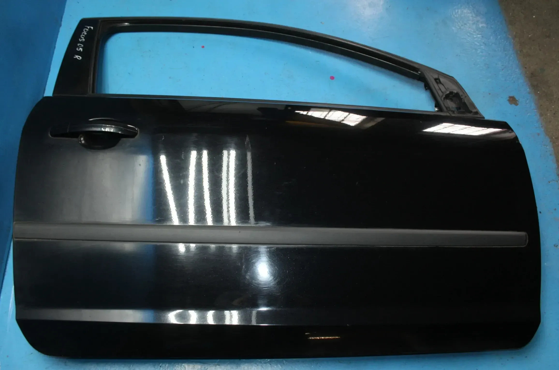 2-türig Beifahrertür Tür rechts Türscheibe Türschloss Ford Focus II DA3 Bj.05 - Bild 1