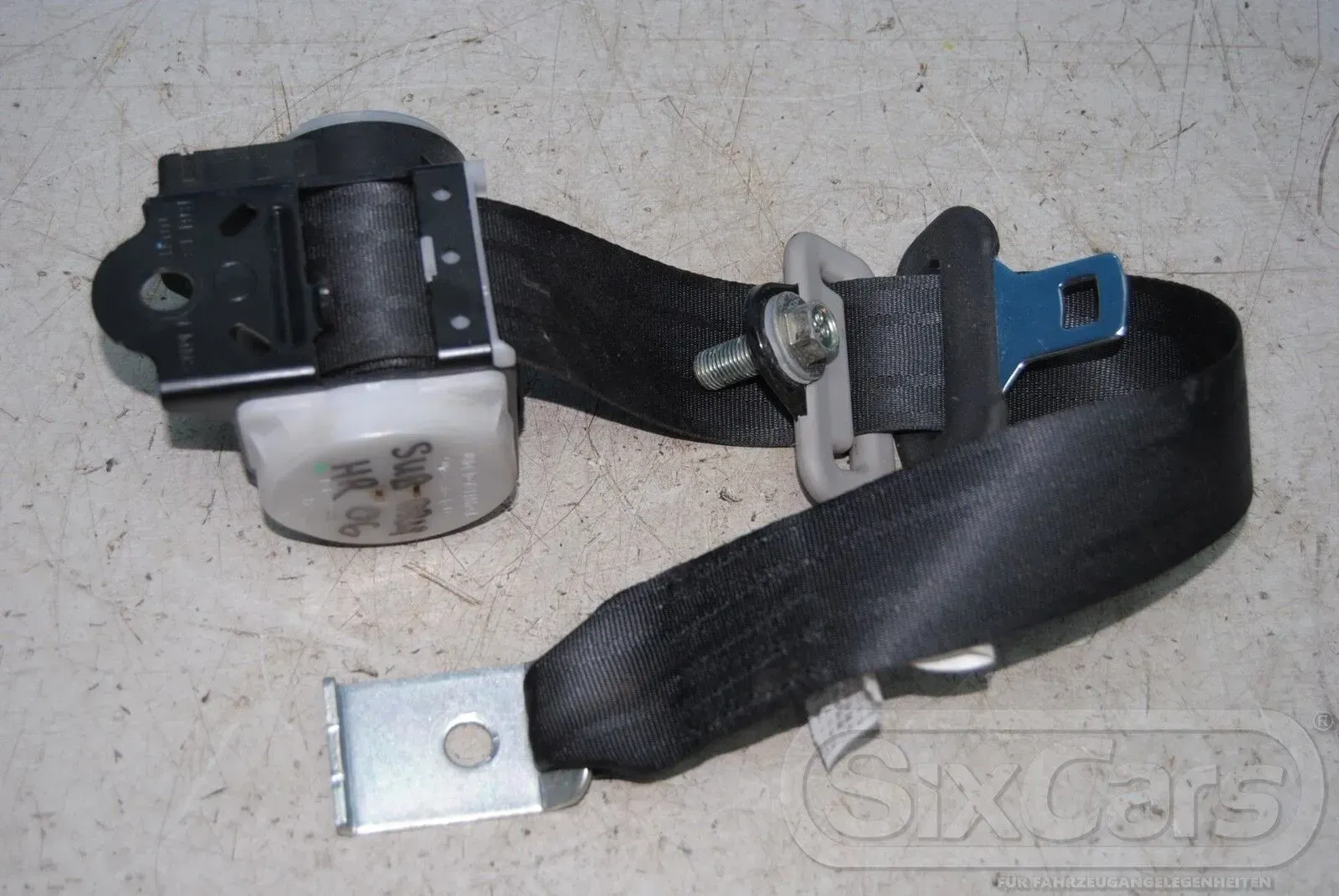 Subaru Impreza 2.0 Sicherheitsgurt Gurt hinten rechts F89109T 0138379 - Bild 1