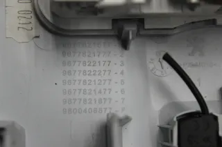 Leseleuchte Beleuchtung Schalter Schiebedach 9677821577 Peugeot 308 II SW Bj.15 - Bild 8