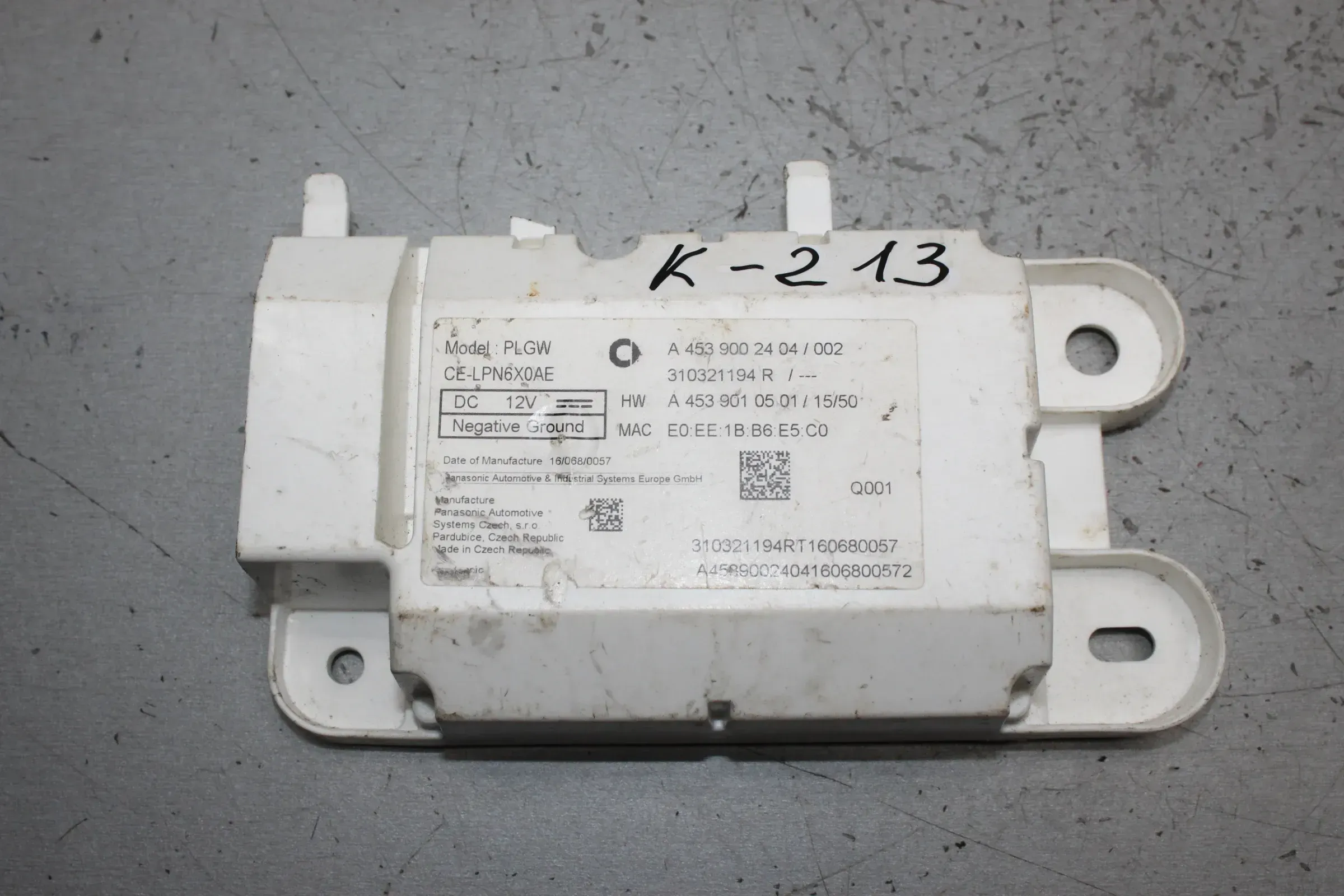 Smart Forfour W453 PLGW Steuergerät Bluetooth Interface 310321194R A4539002404 - Bild 1