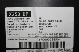 Türverkleidung Türpappe vorne rechts Mercedes GLC X253 Bj.19 - Bild 9