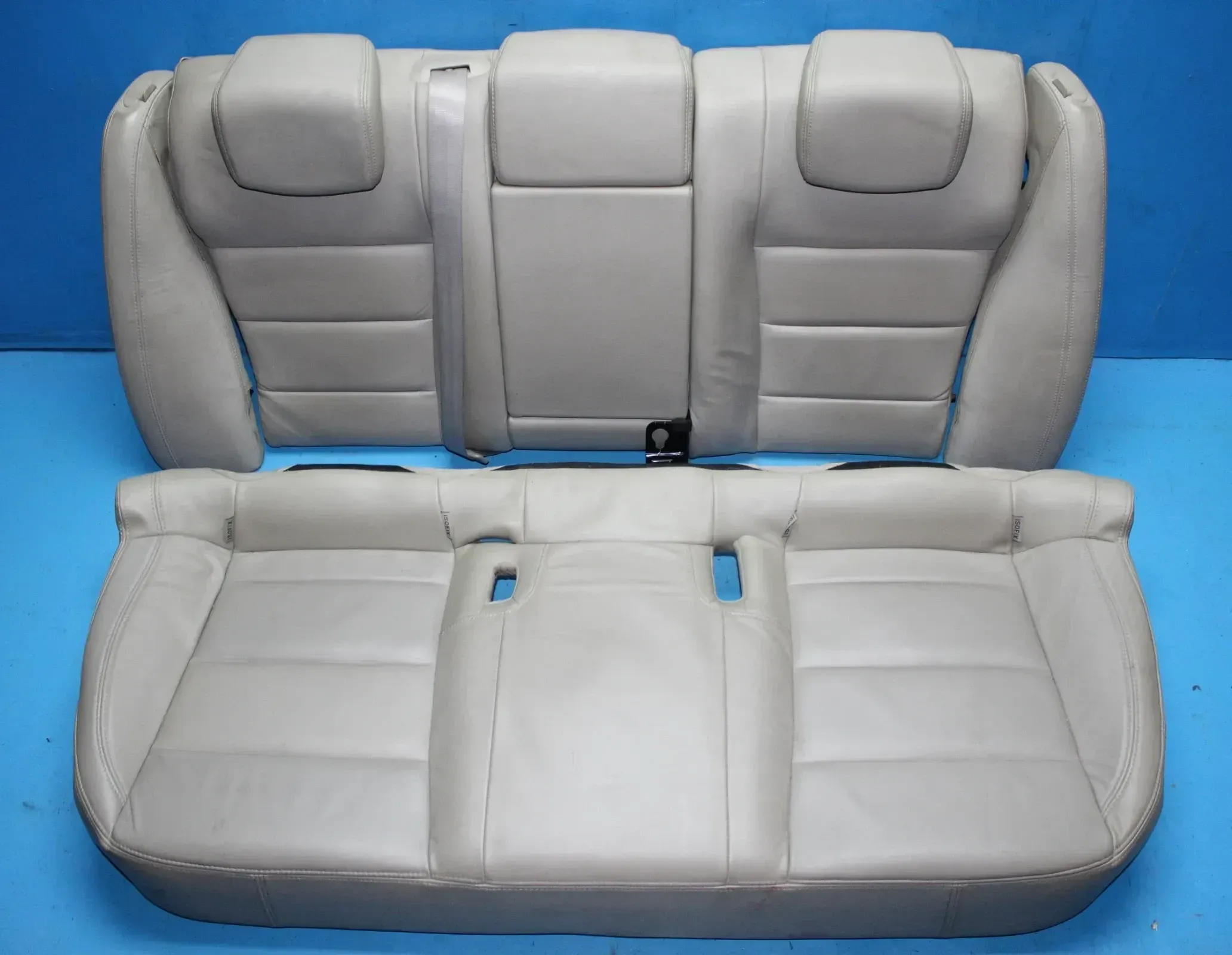 Rücksitzbank Rücksitz Leder BG Sitz hinten Renault Laguna 3 III Grandtour Bj.08 - Bild 1