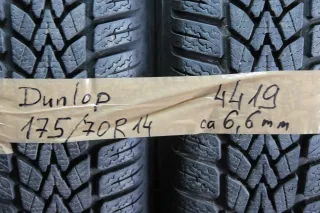 2x Winterreifen Reifen Dunlop Winter Response-2 175/70 R14 88T ca.6,6mm DOT 4419 - Bild 10