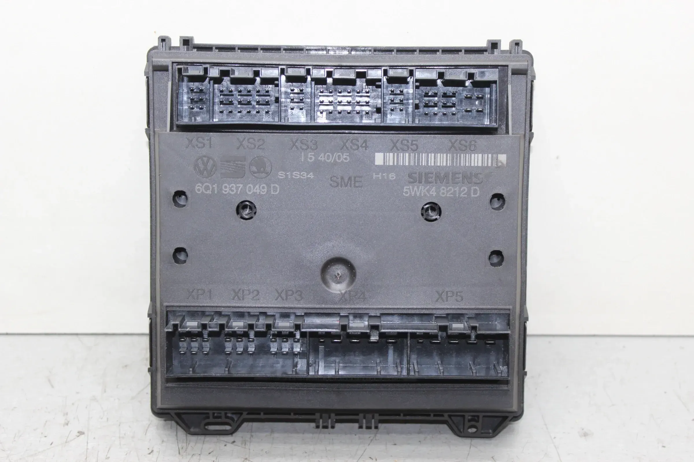 Komfortsteuergerät Steuergerät 6Q1937049D, 5WK48212D VW Polo IV 9N3 Bj.05 - Bild 1