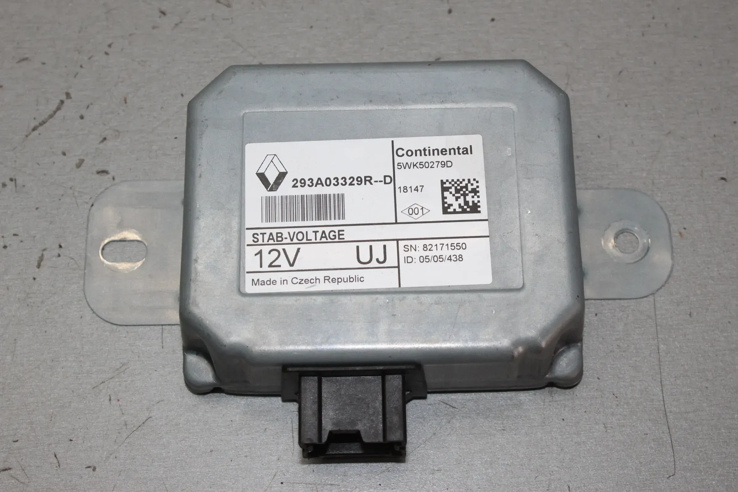 Spannungsstabilisator Steuergerät 293A03329R Renault Kangoo II 2 KW_ Bj.18 - Bild 1
