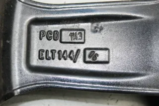 1x Alufelge Zoll 17 7.0J x 17 ET 38 LK 5x114,3 KBA 52576 Felge OXXO Ferrox Schwarz - Bild 6
