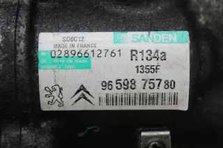 Klimakompressor Klima Kompressor 9659875780 Peugeot 207 Bj.07 - Bild 4