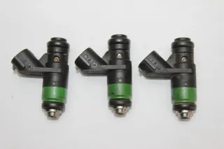 3x Einspritzdüse Einspritzventil 03E906031 VW Polo IV 9N 1.2 Bj.01 - Bild 1
