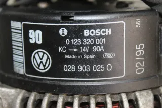 Lichtmaschine 90A Generator 028903025Q, 0123320001 Seat Cordoba CLX 1.6 Bj.95 - Bild 3