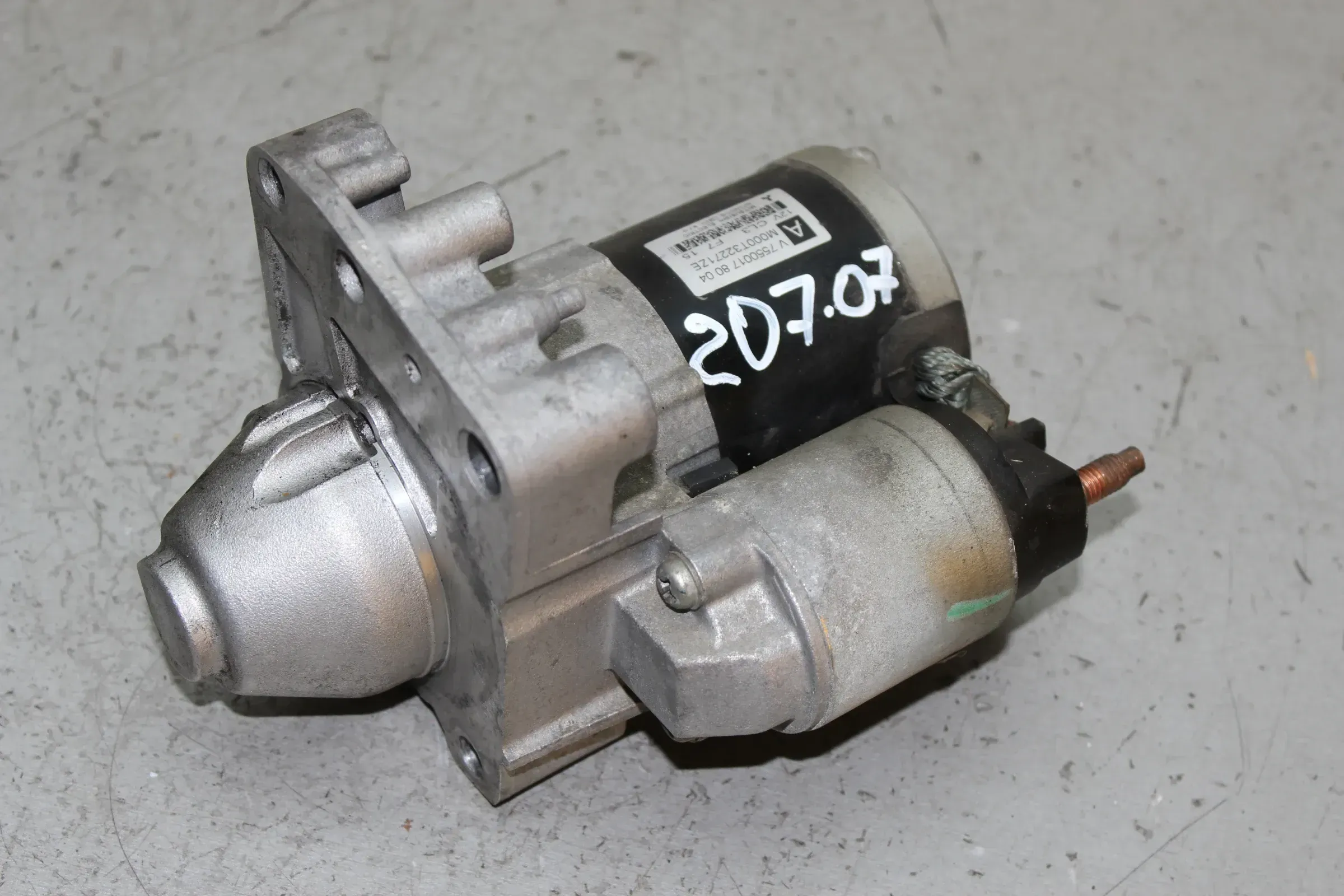 Anlasser Starter V755001780 Peugeot 207 WA 1.6 16V Bj.07 - Bild 1