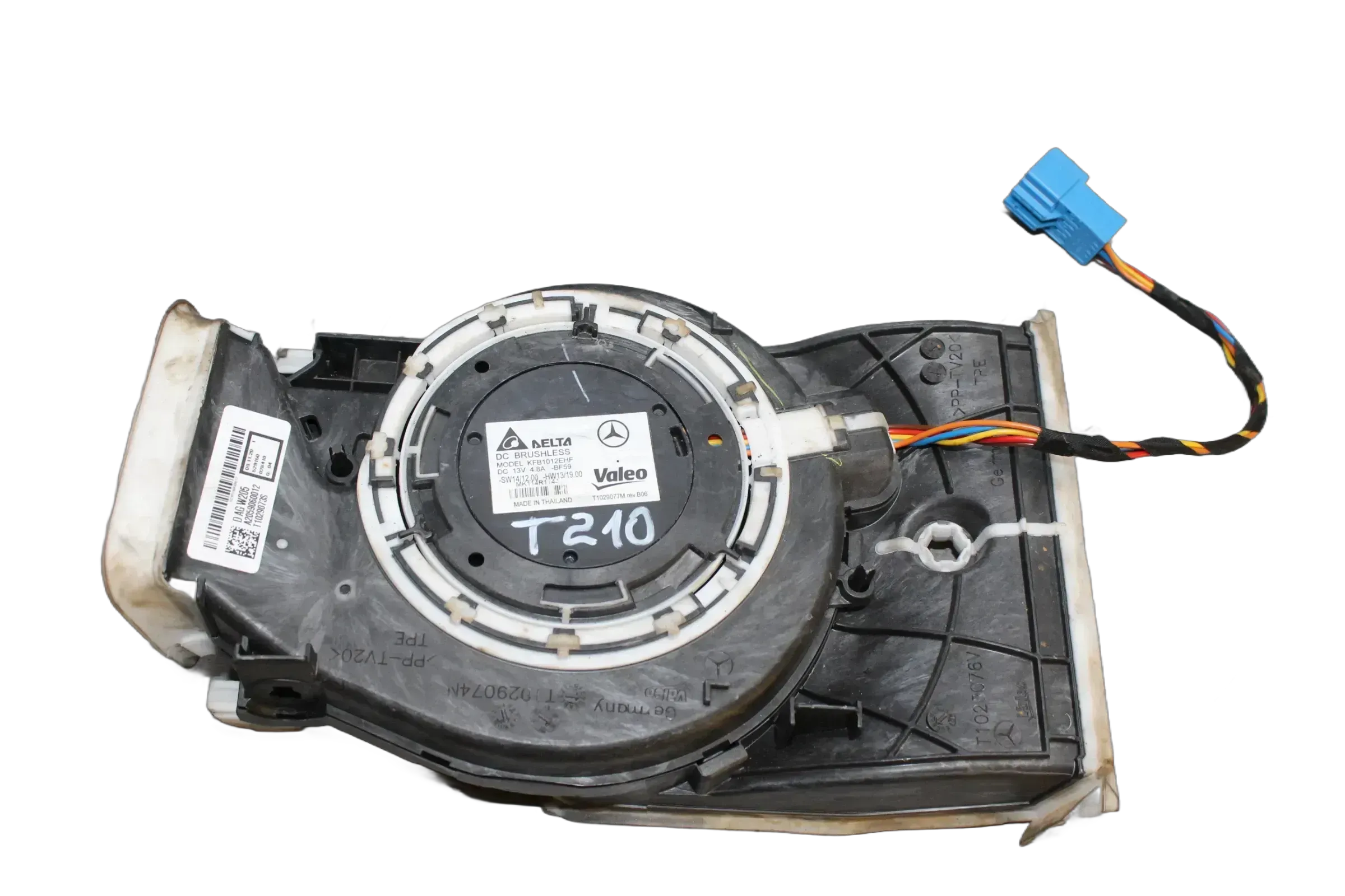 Mercedes Benz W205 Gebläsemotor Heizung Gebläse Lüfter Mittelkonsole A2059060012 - Bild 1