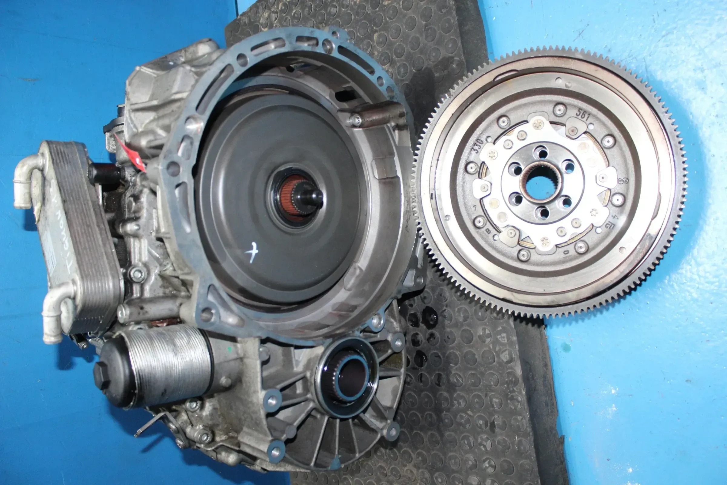 DSG Automatikgetriebe Getriebe code NZS 03L105266DH VW Tiguan I 5N 2.0 TDI Bj.13 - Bild 1