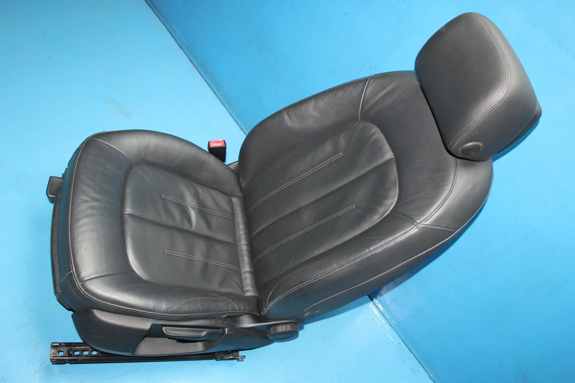 Fahrersitz Leder Sitz vorne links Ohne Heizung! Audi A6 4G 4G2 C7 Bj.12 - Bild 1