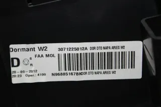 Rücksitzbank Leder Sitz hinten Rücksitz mit Armlehne Peugeot 508 SW I 8E Bj.13 - Bild 11