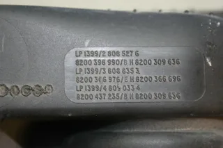 Renault Clio III 1.5 dCi Bj.09 Luftfiltergehäuse Luftfilterkasten 8200398990B - Bild 4