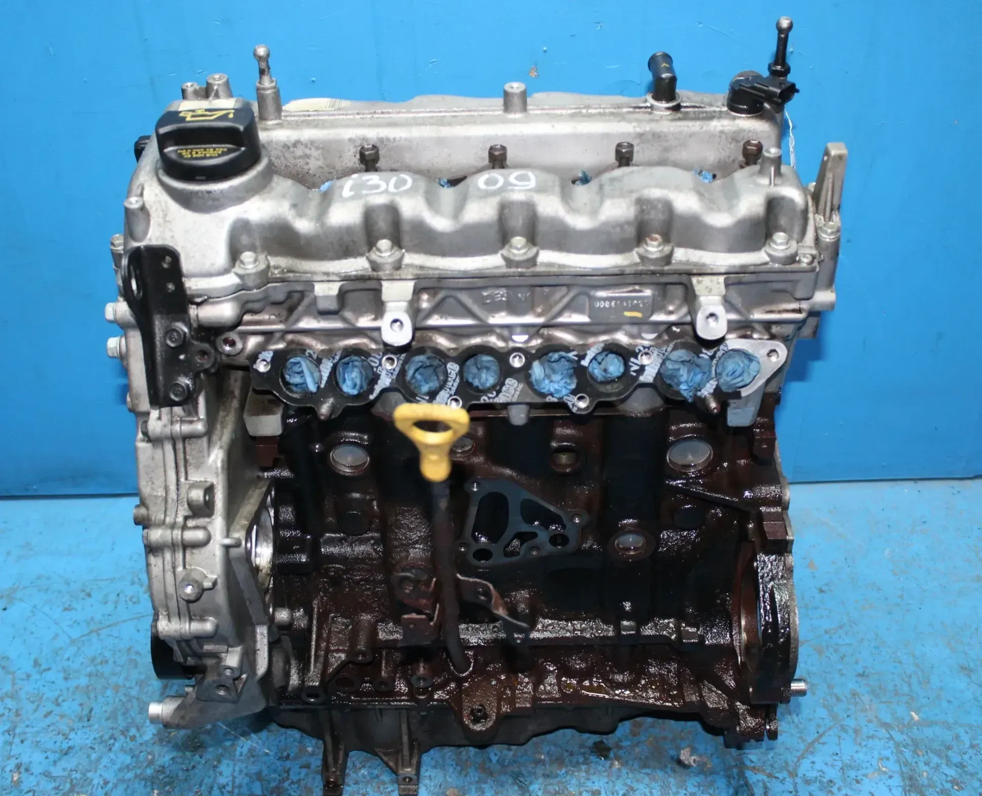 Diesel Motor 85kW code D4FB Hyundai i30 FD 1.6 CRDi Bj.09 Ohne Anbauteile. - Bild 1