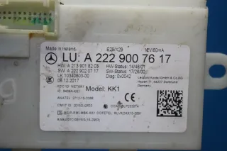 Mercedes Benz W222 W213 Keyless Go Steuergerät A2229007617 A2139018203 - Bild 2