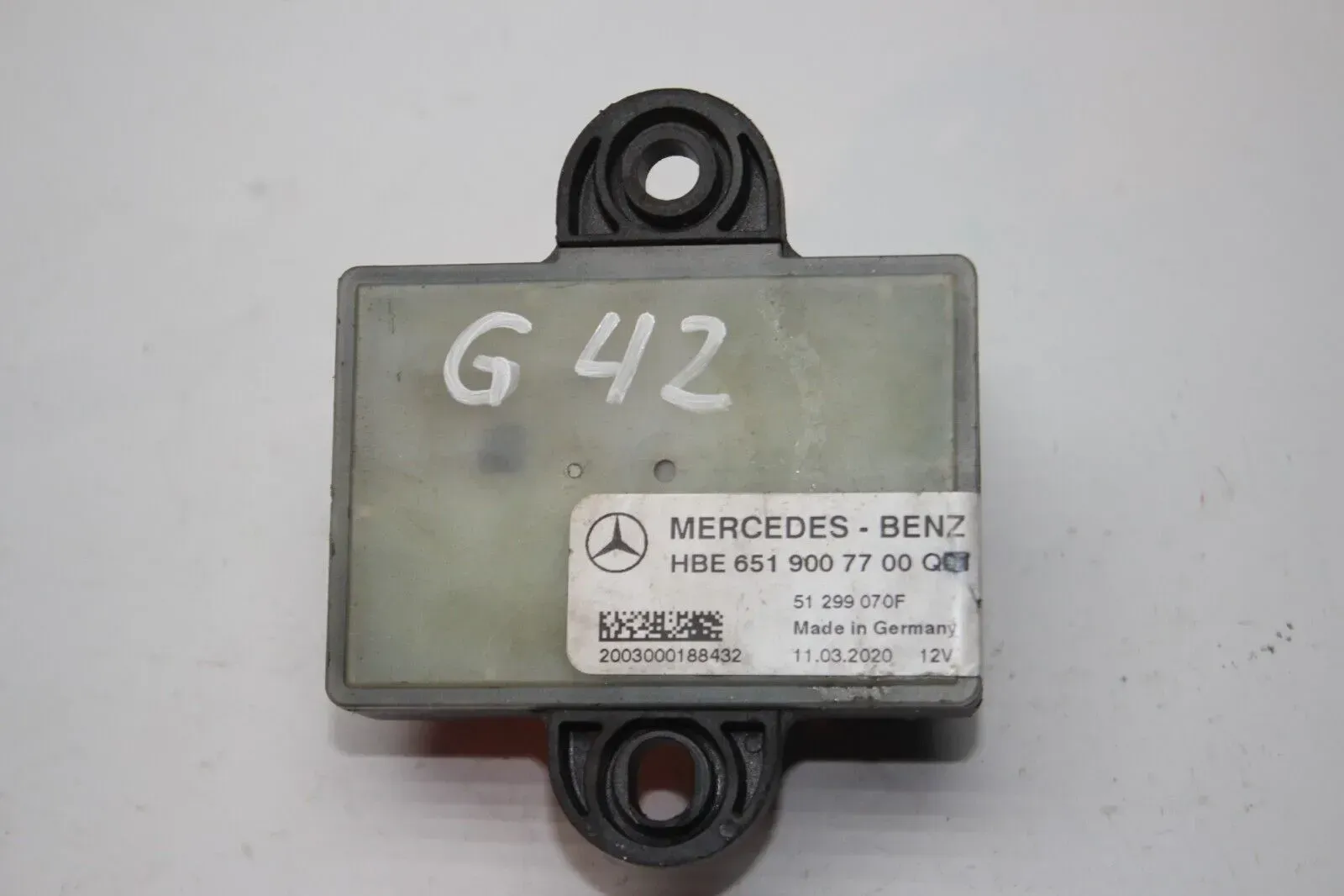 Mercedes Benz Vorglührelais Glühkerze Relais OM 651 HBE 6519007700 A 651900 - Bild 1