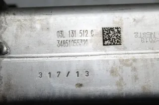 Abgaskühler AGR Ventil Kühler 03L131512CF 0280751016 VW Tiguan I 5N 2.0 TDI Bj13 - Bild 7