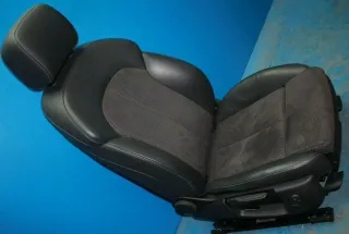 Sitz S-Line Leder Beifahrersitz Sitzheizung vorne rechts Audi A6 4G Bj.14 - Bild 1