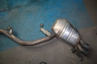 Auspuff Endschalldämpfer Endtopf 8575825 8510381 BMW 5er F10 518D Bj.15 - Bild 6