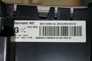 Rücksitzbank Leder Sitz hinten Rücksitz mit Armlehne Peugeot 508 SW I 8E Bj.13 - Bild 12