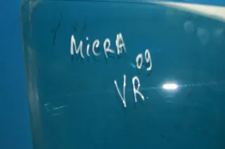 Türscheibe Seitenscheibe Scheibe vorne rechts 4-türig Nissan Micra III K12 Bj.09 - Bild 2