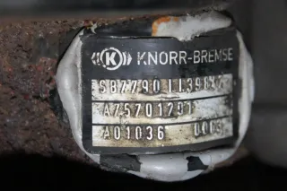 Bremssattel mit Zylinder hinten rechts (2) Knorr Bremse SB7790 Mercedes Cito Evo Bus - Bild 2