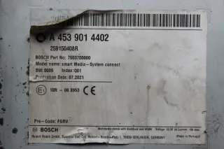 Smart ForTwo III 453 Bildschirm Media Radio GPS Navi Navigation A4539014402 - Bild 6