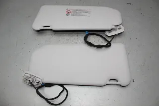 2x Sonnenblende mit Spiegel Beleuchtung links und rechts Citroen C4 II NC Bj.13 - Bild 3