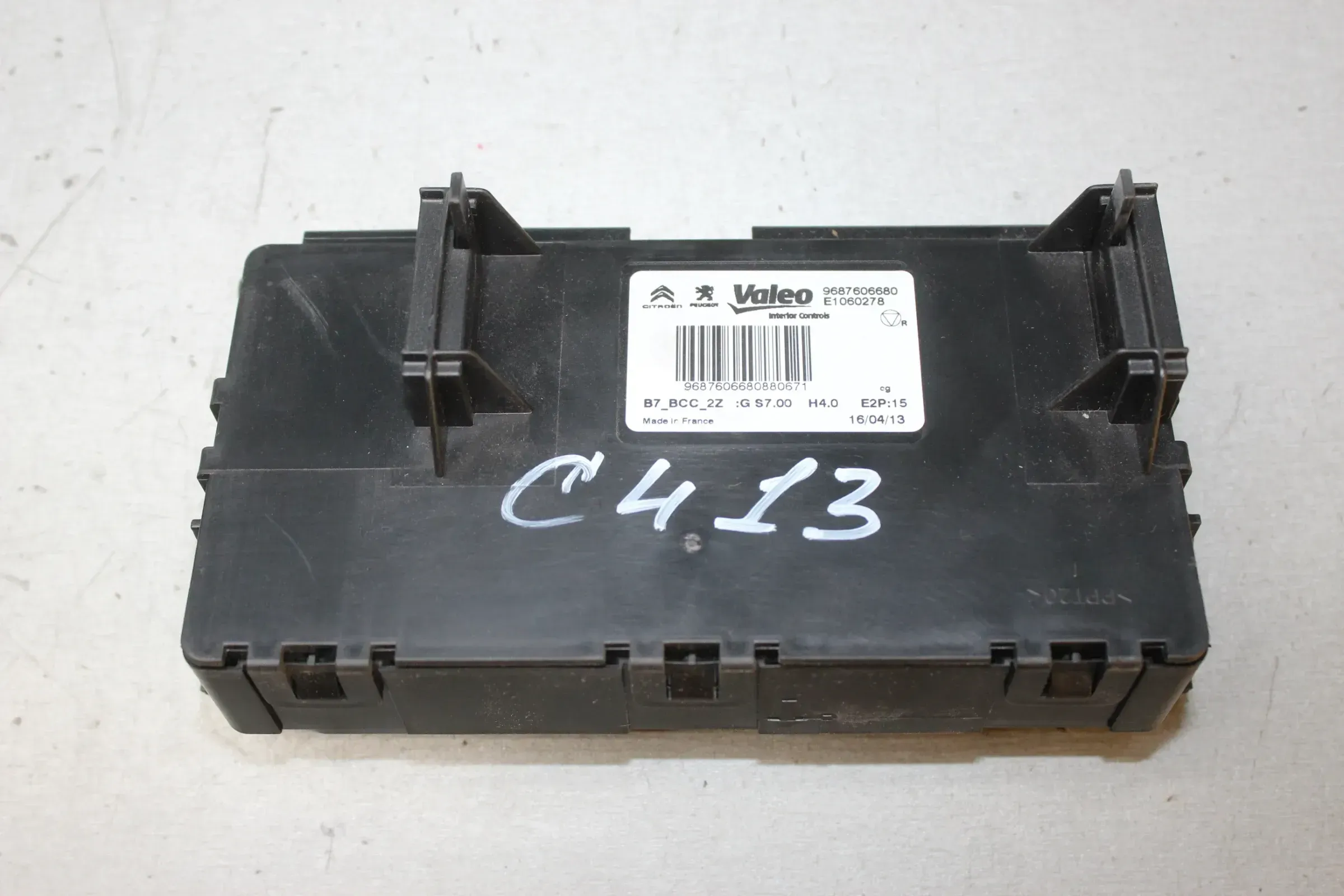 Steuergerät Klimaanlage 9687606680 Citroen C4 II NC Bj.13 - Bild 1