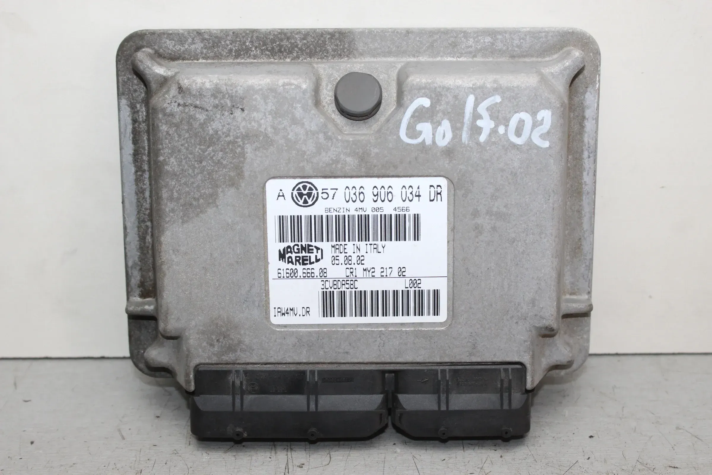Motorsteuergerät Steuergerät  036906034DR VW Golf IV 1J1 1.6 77 kW Bj.02 - Bild 1