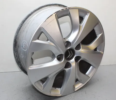 Background image for 1x Alufelge 6,5Jx16 ET47 LK 5x108 Felge 9677089777 Citroen C4 Picasso II Bj17 (3