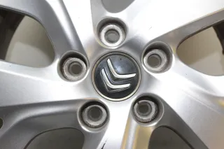 1x Alufelge 6,5Jx16 ET47 LK 5x108 Felge 9677089777 Citroen C4 Picasso II Bj17 (2 - Bild 3