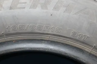 2x Ganzjahresreifen Reifen Firestone Winterhawk 4 195/65 R15 91T DOT 3522 7,1 mm - Bild 6