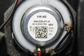 2x Verkleidung A-Säule mit Hochtöner links rechts Harman Kardon VW Golf VIII CD - Bild 5