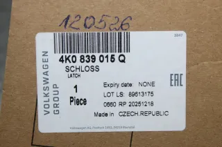 Türschloss ZV Schloss hinten links 4K0839015Q VW Audi A5 A6 A7 Q6 Q8 e-tron - Bild 7