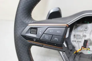 Cupra Formentor Seat Leon Multifunktion Leder Lenkrad Heizung 5FA419091 FS XEY - Bild 4
