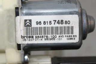 Fensterhebermotor mit Gestänge vorne rechts 9681574880 Citroen C4 I LC Bj.07 - Bild 7