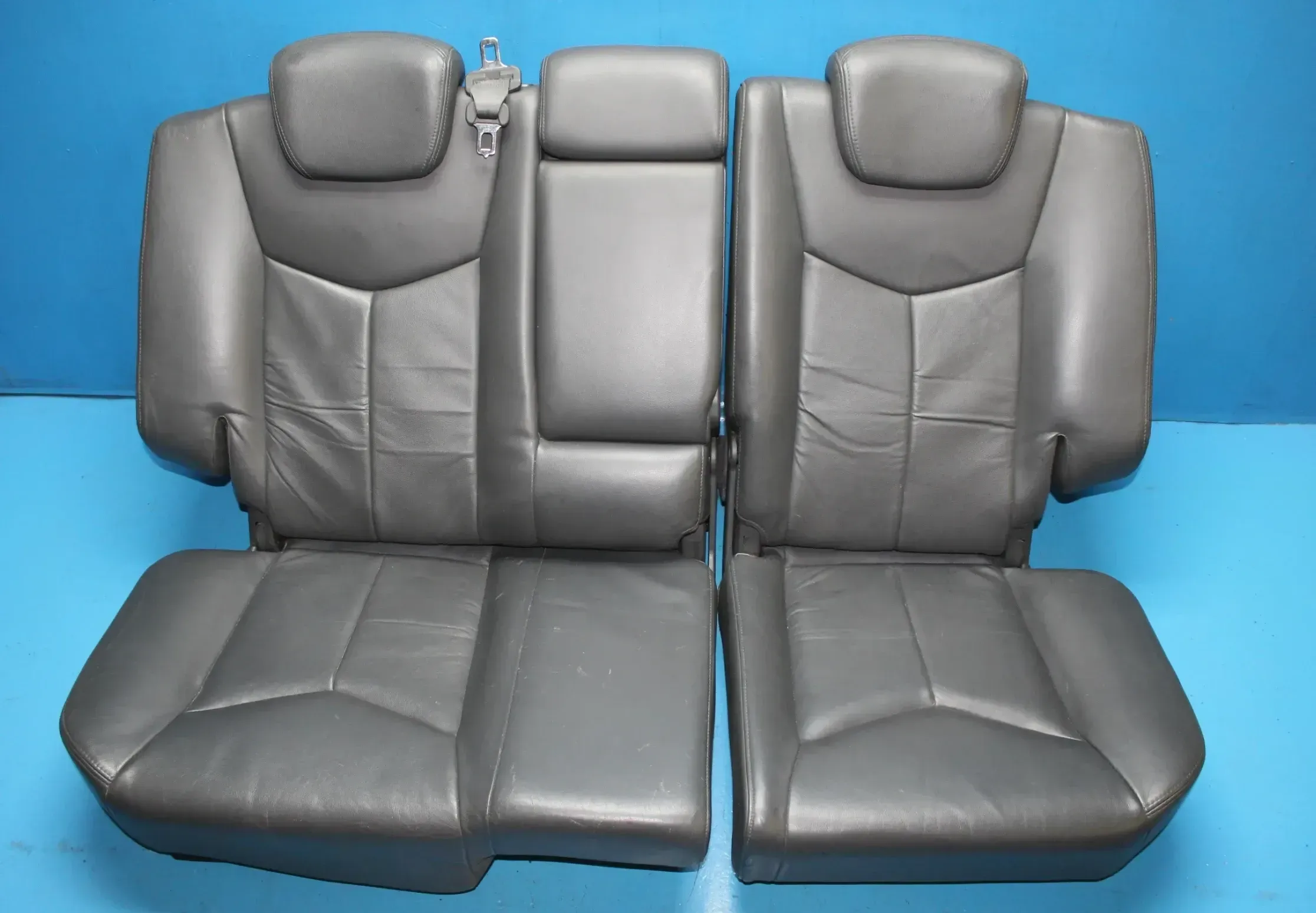 Rücksitzbank Rücksitz Sitz hinten Leder SsangYong Kyron Bj.06 - Bild 1
