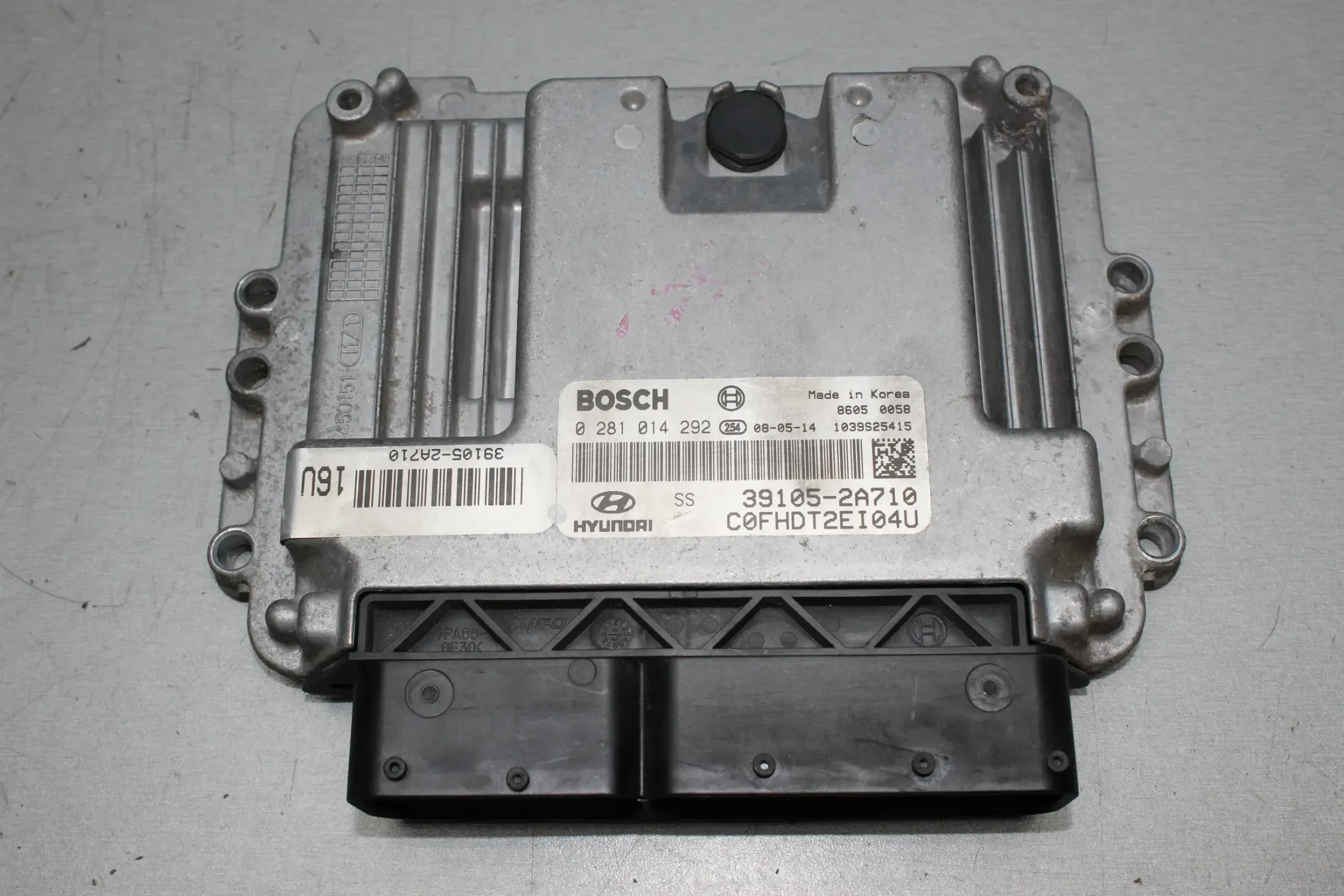 Motorsteuergerät 39105-2A710 0281014292 Hyundai i30 FD 1.6 CRDi Bj.09 - Bild 1