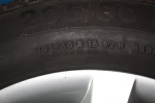 4x Alufelge 4F0601025CM 7,0Jx16H2 ET35 LK 5x112 Reifen 205/60 R16 92H Audi A6 4F - Bild 8