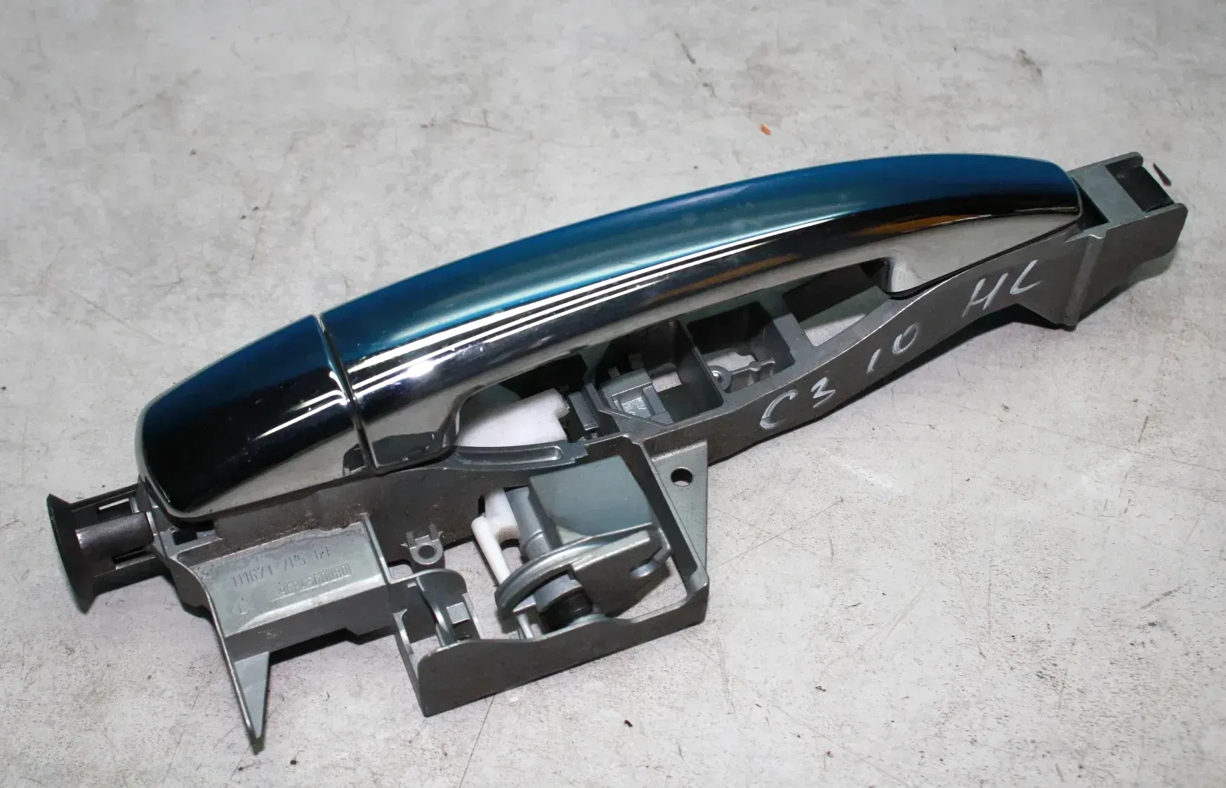 Türgriff Griff außen hinten links Chrom 9684560080 Citroen C3 II SC Bj.10 - Bild 1